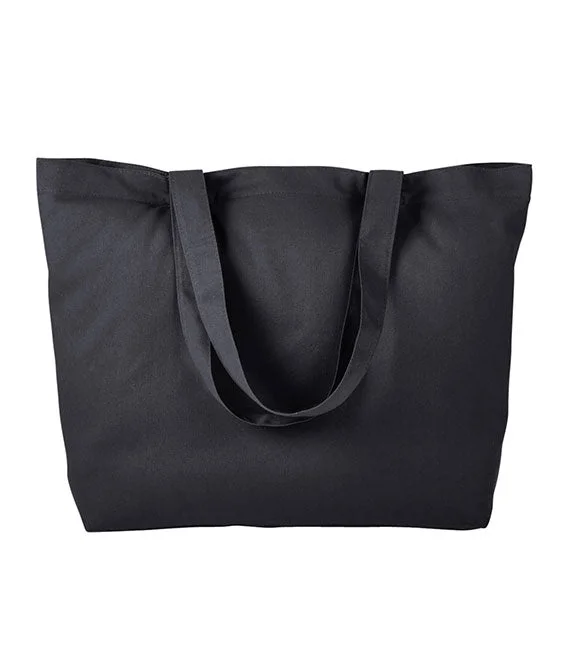 BE102 - BAGedge Cotton Twill Horizontal Shopper Bag