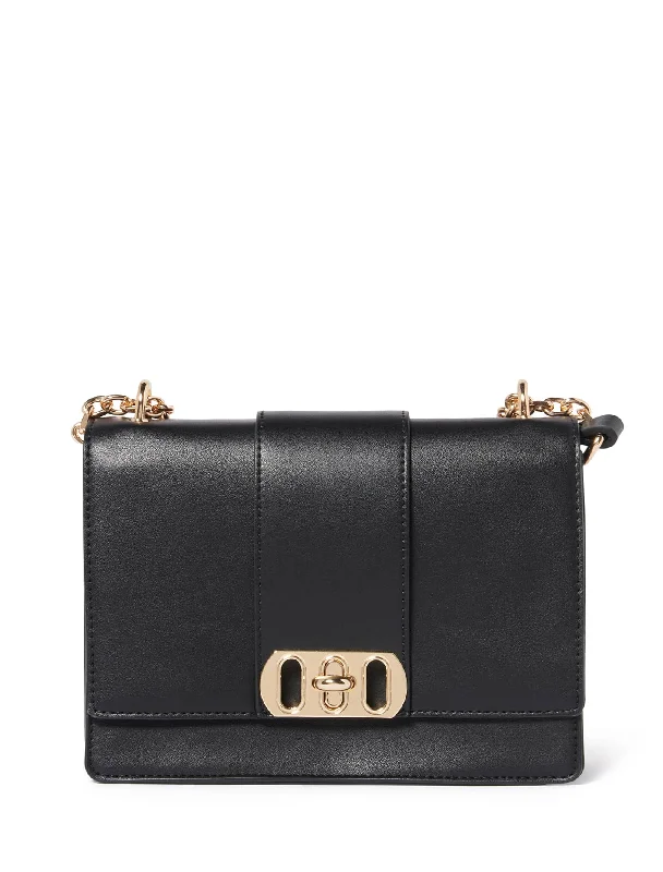 Imogen Chain Lock Crossbody Bag