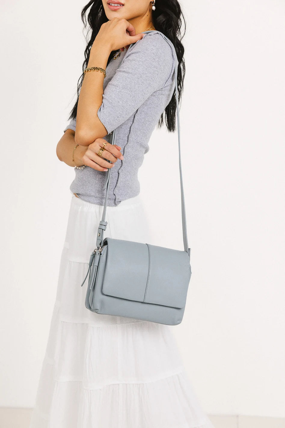 Larkin Crossbody Bag in Blue