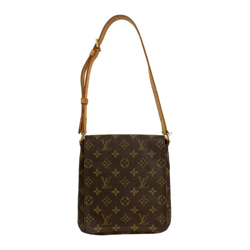 LOUIS VUITTON/Cross Body Bag/Brown/Monogram/MUSETTE SALSA SHORT SHOULDER_MONOGRAM CANVAS/M51258