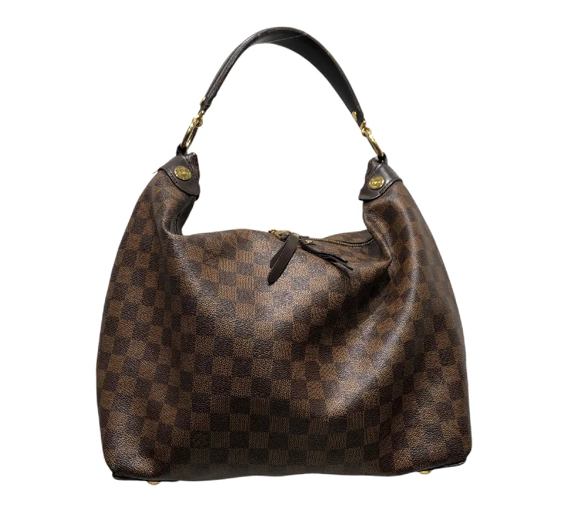 LOUIS VUITTON/Bag/Hombre Check/BRW/DAMIER HOBO