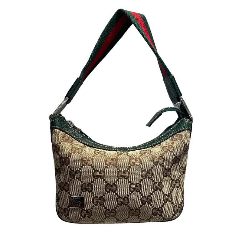 GUCCI/Hand Bag/Monogram/Cotton/GRN/pop hobo