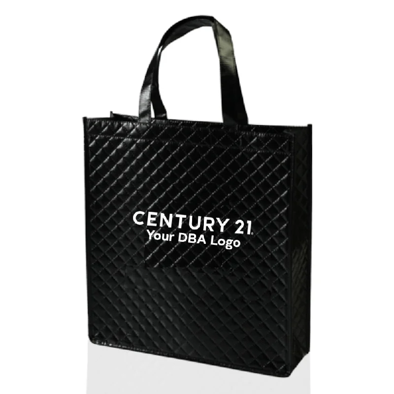 Laminated Non-Woven Tote - Your Name/Logo