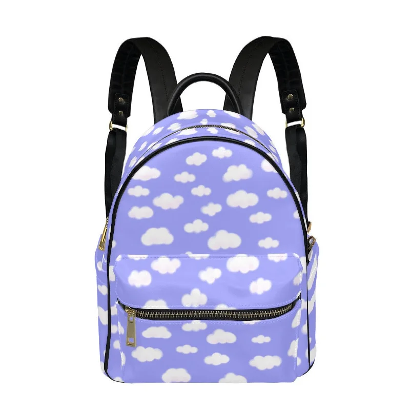 Dreamy Clouds Mini Backpack (Periwinkle)