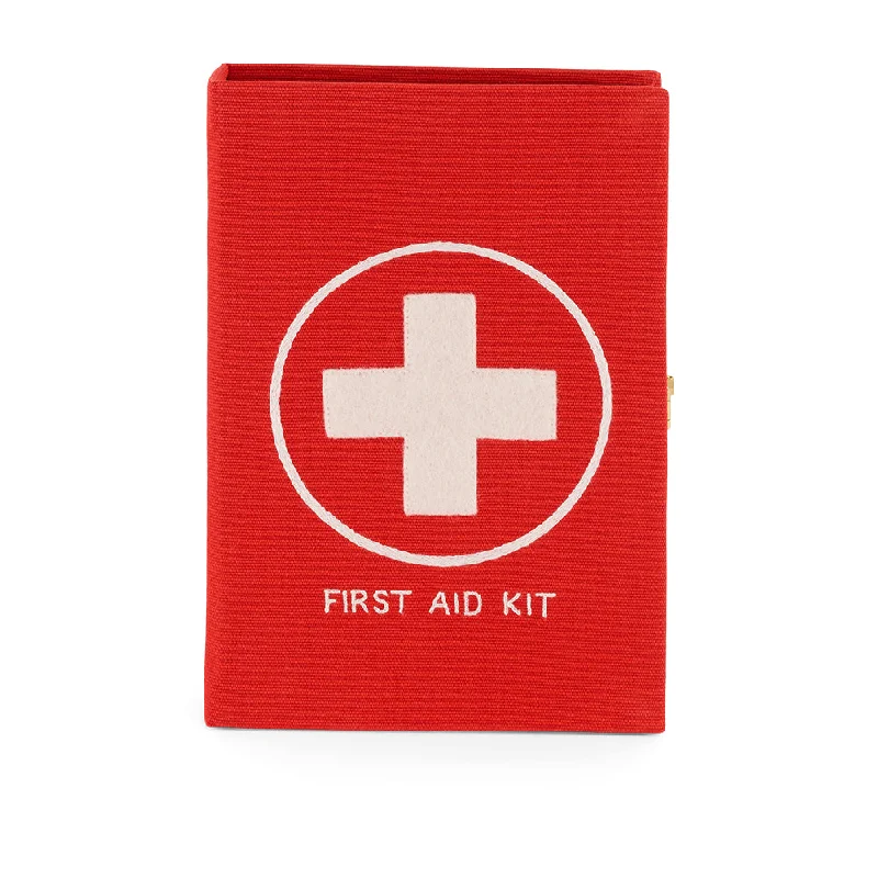 First Aid Kit Book Clutch