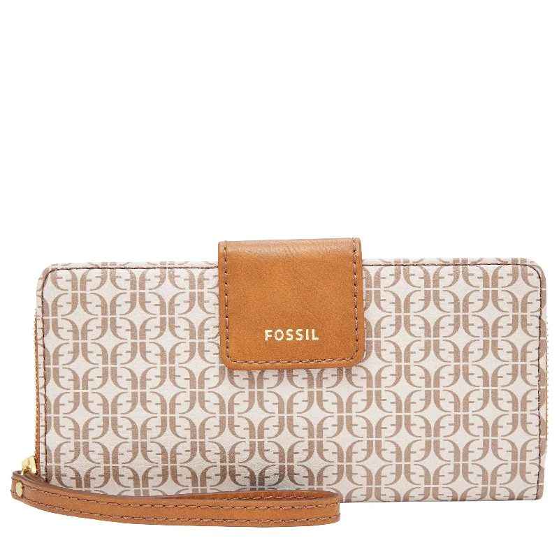 Fossil Women's Madison PVC Zip Clutch