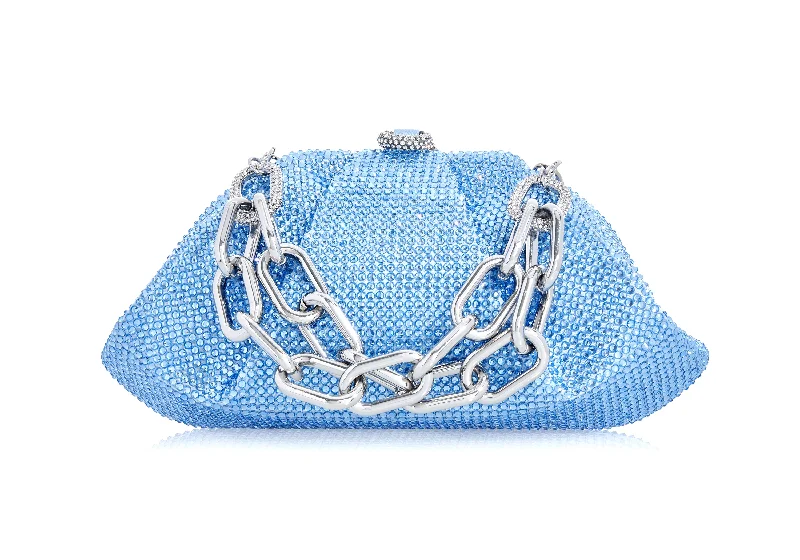 Gemma Clutch in Light Sapphire