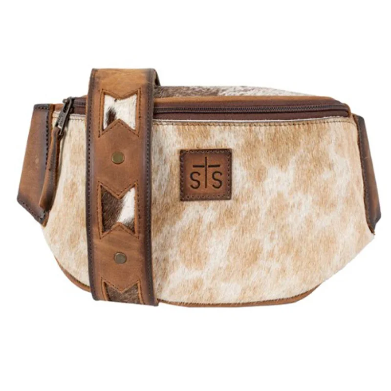 STS Hair On Hide Roswell Belt Bag