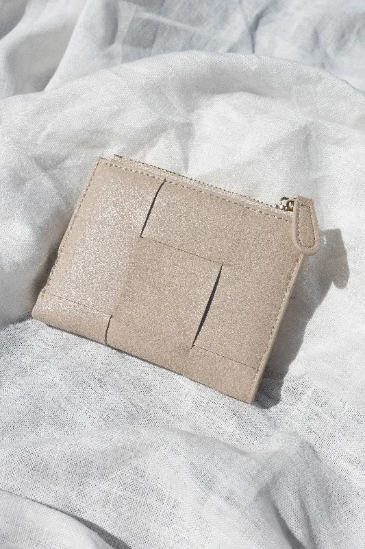 Libby Coin And Card Wallet - Latte