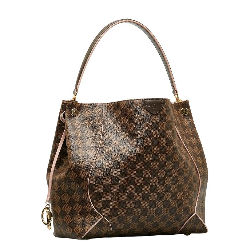 LOUIS VUITTON Kaisa Hobo in Damier Brown N41556