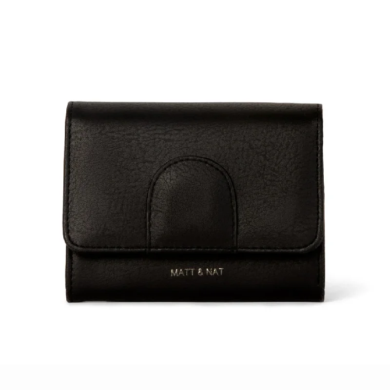 Mellow Small Wallet in Black from Matt & Nat