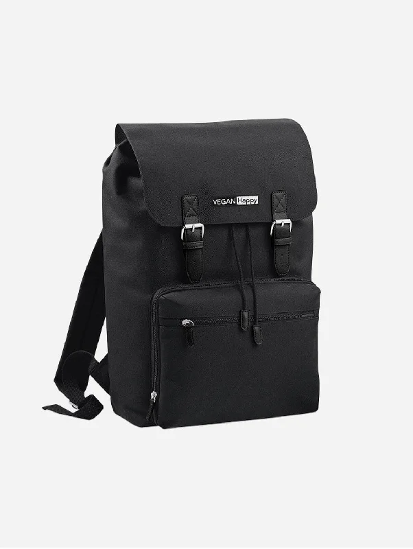 Vegan Vintage Style Laptop Backpack | Multiple Colours