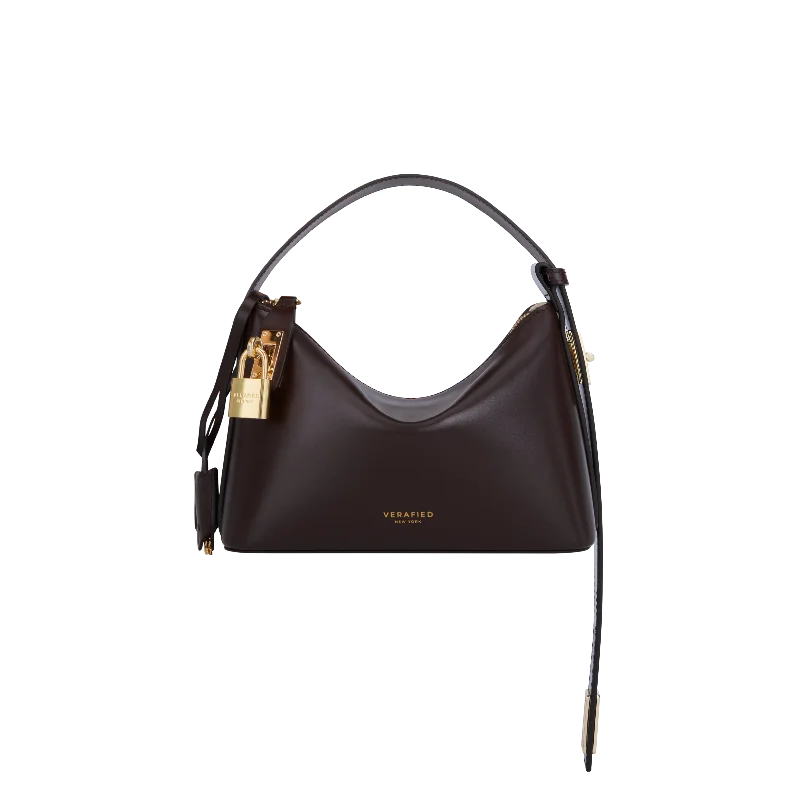 Mini Gold Chocolate Hobo Bag ( Pre-Order Only. Will Ship Early Nov.)