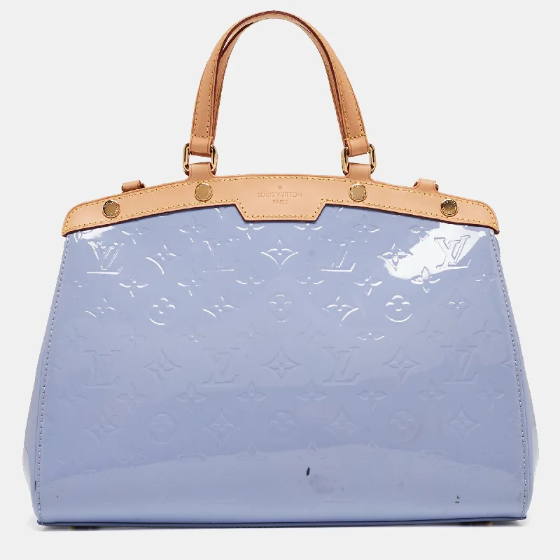 Louis Vuitton Lilac Monogram Vernis Brea Mm Bag