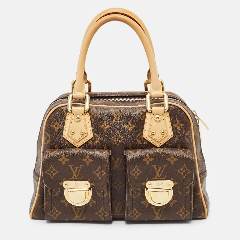 Louis Vuitton Monogram Canvas Manhattan Pm Bag..