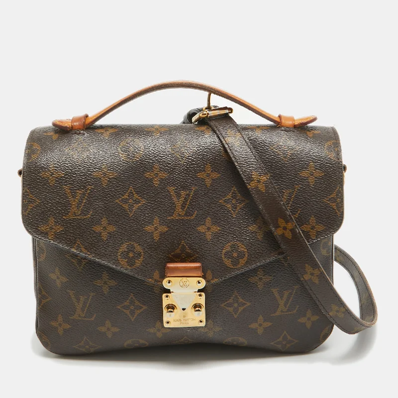 Louis Vuitton Monogram Canvas Pochette Metis Bag..