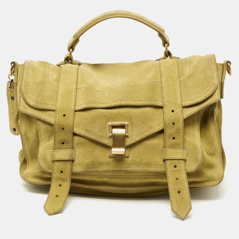 Proenza Schouler Suede Ps1 Top Handle Bag