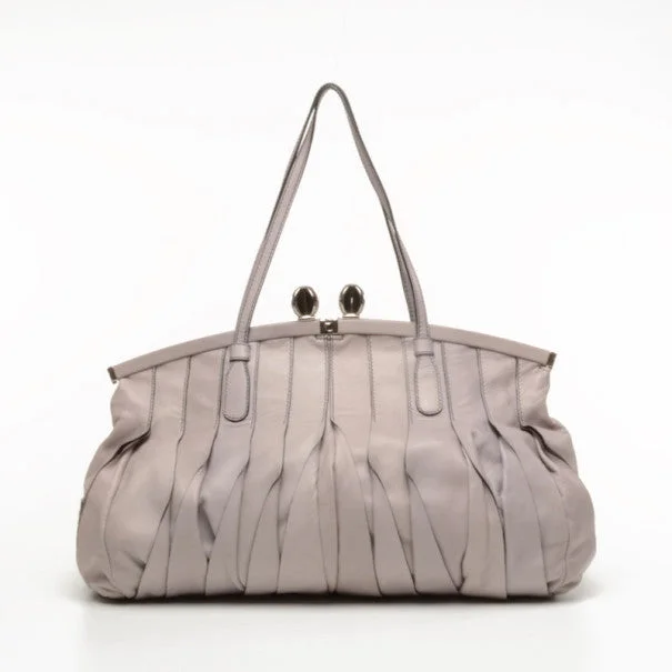 Valentino Vertical Pleated Handbag