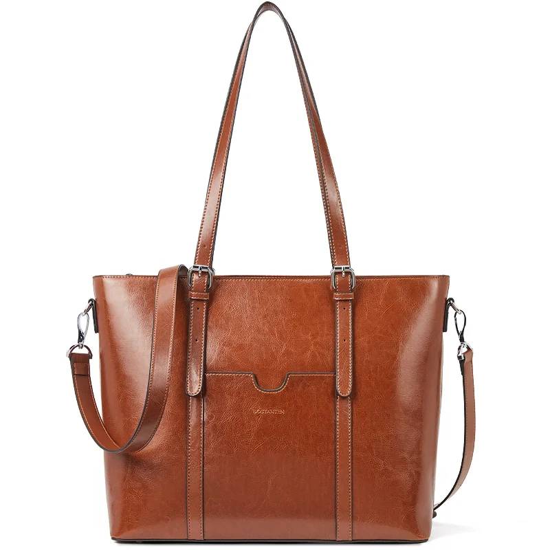 Carol Women Briefcase - Vintage Tote