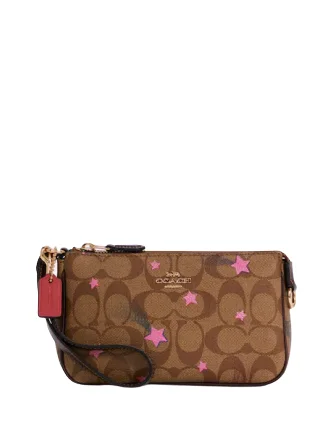 Coach Nolita 19 In Signature Canvas With Disco Star Print