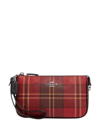 Coach Nolita 19 With Tartan Plaid Print