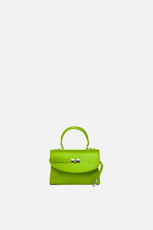 Petite New Yorker Bag in NoLIta Lime Green - Silver Hardware - WAITLIST