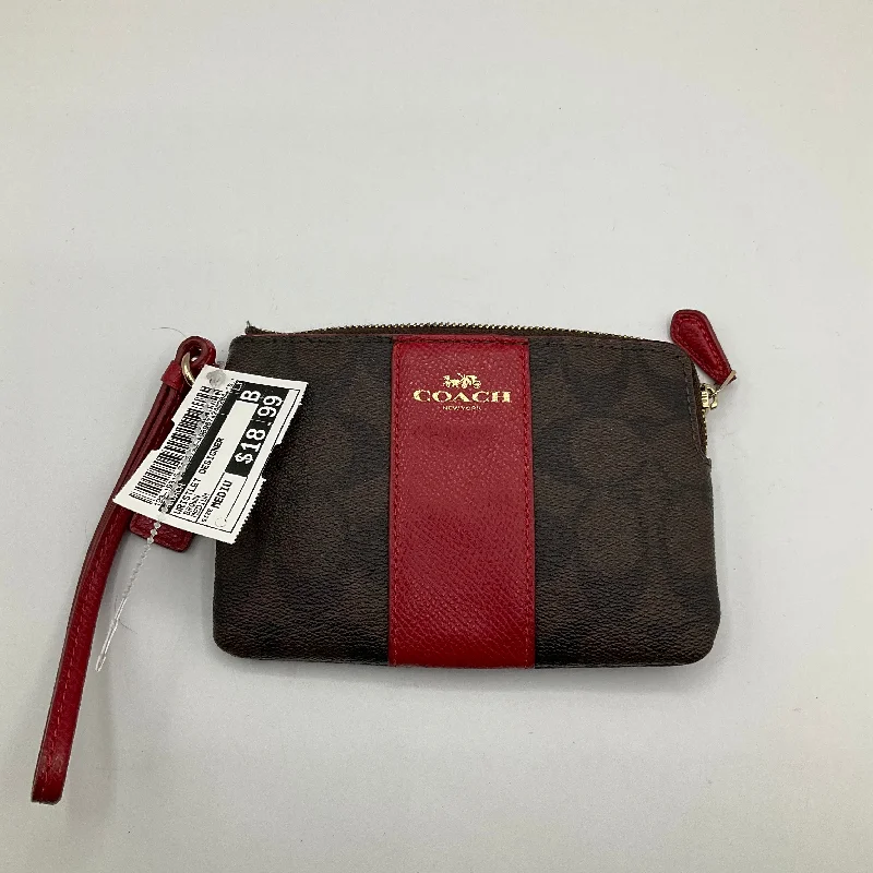 Wristlet Designer By Coach  Size: Medium