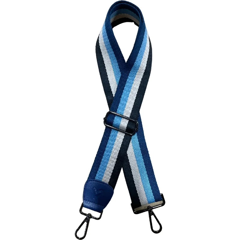 Multiblue 2" Stripe Bag Straps