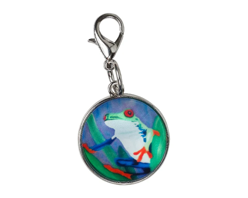 Frog Bag Charm - Kaleidoscope