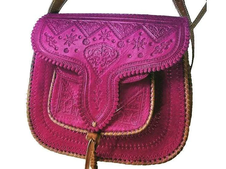 LSSAN Handbag - Fuchsia - Heart