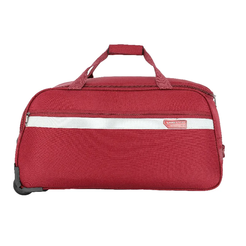 Lavie Sport Large Size 63 cms Meridian X Wheel Duffle Bag | Maroon