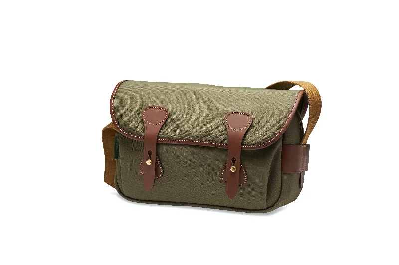 S3 Camera Bag - Sage FibreNyte / Chocolate Leather