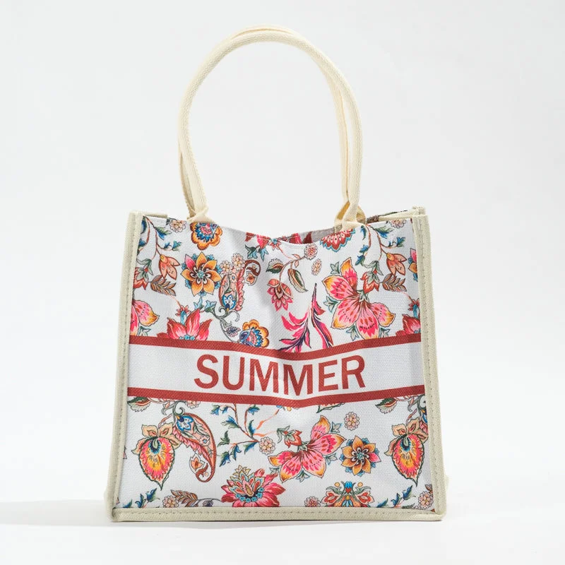 Floral Tote Bag - Natura