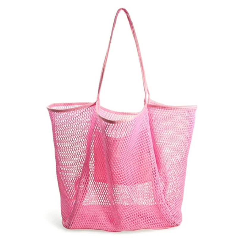 Mesh Beach Sandproof/Waterproof Tote Handbag