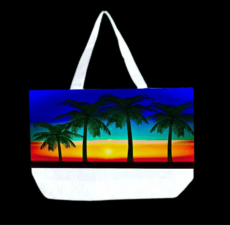 Tropic Beach Bag Mesh bottom