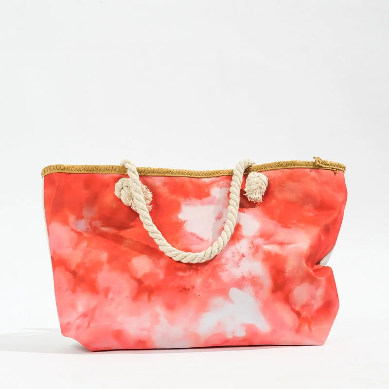 Tye-Die Beach Bag - Orange